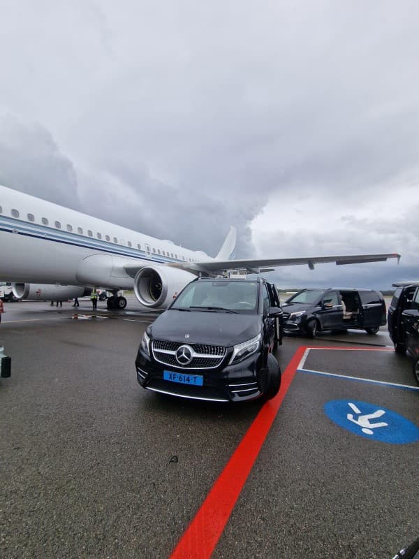 Schiphol taxi impressie